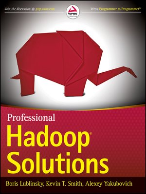 cover image of Professional Hadoop Solutions